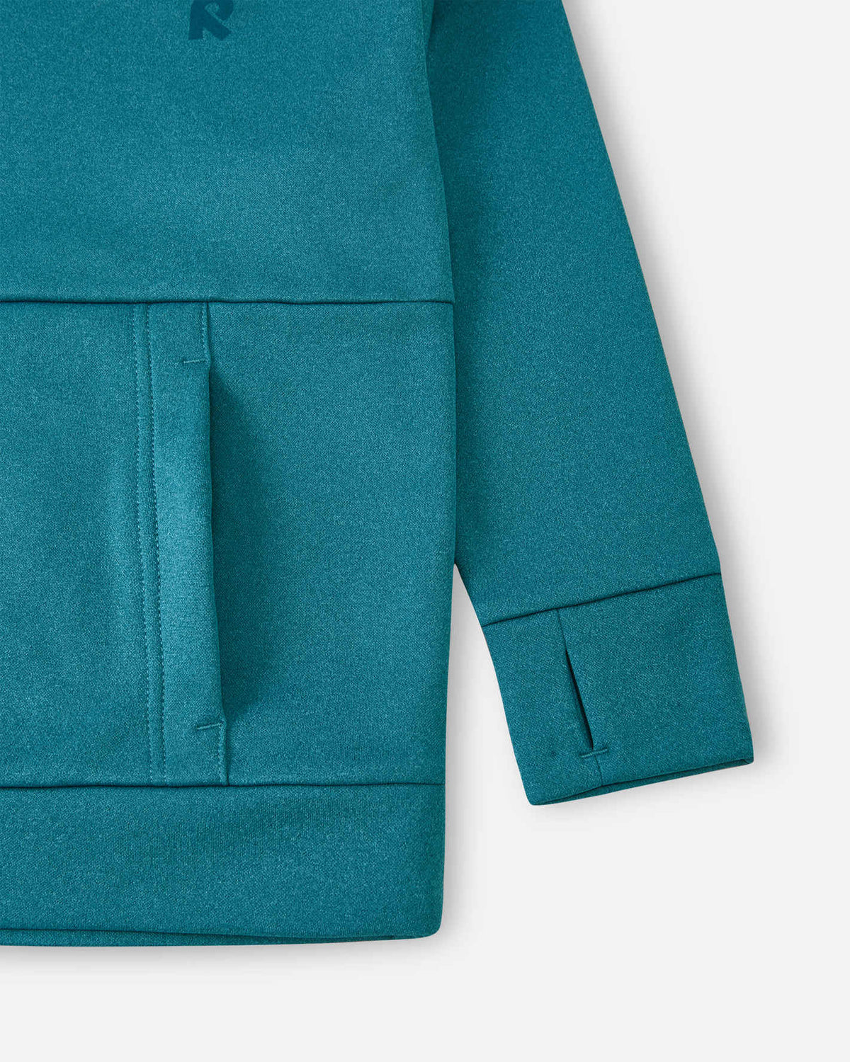 Reima Reilu Fleece-Hoodie Kinder – Aquatic Blue