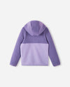 Reima Muhkea Teddyfleecejacke Kinder Misty Violet – Packshot Rückseite