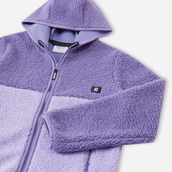 Reima Muhkea Teddyfleecejacke Kinder Misty Violet – Produktdetail