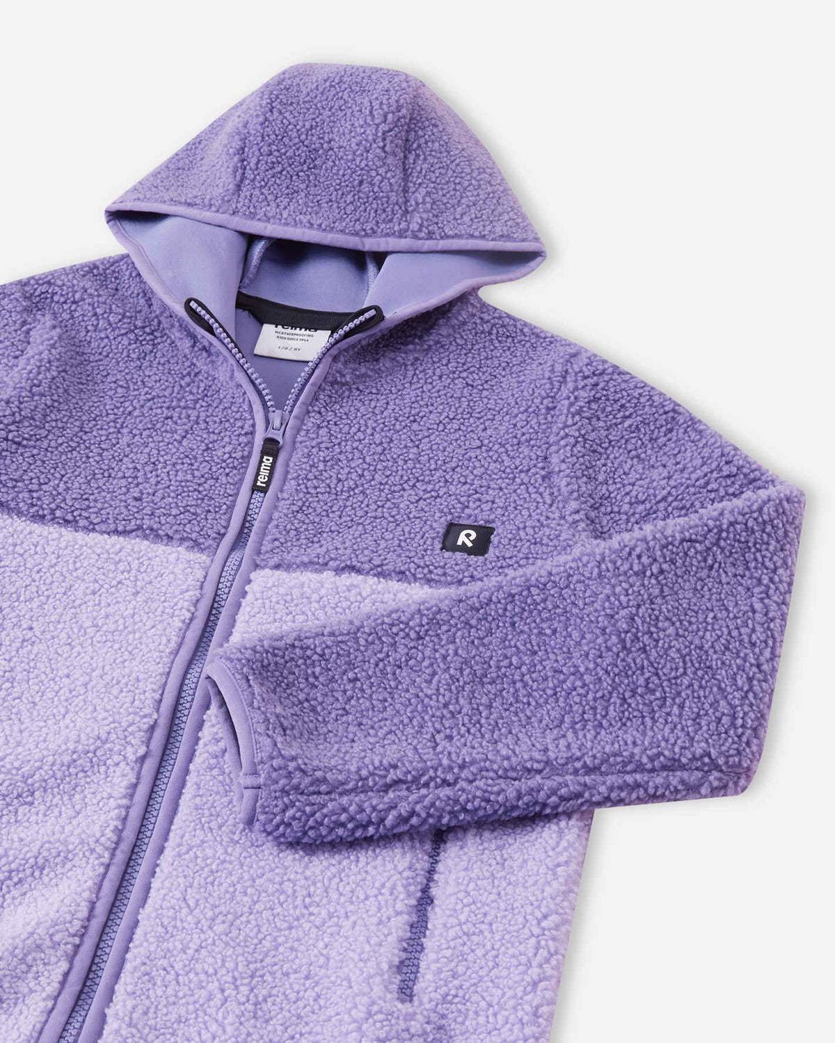 Reima Muhkea Teddyfleecejacke Kinder Misty Violet – Produktdetail