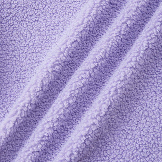 Reima Muhkea Teddyfleecejacke Kinder Misty Violet – Materialdetail