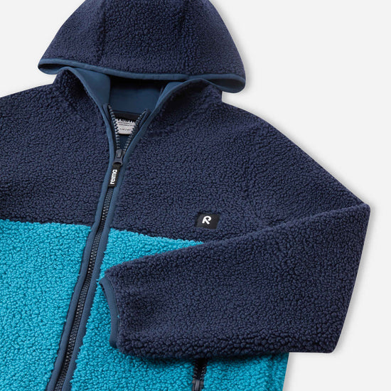 Reima Muhkea Teddyfleecejacke Kinder Navy – Produktdetail