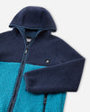 Reima Muhkea Teddyfleecejacke Kinder Navy – Produktdetail