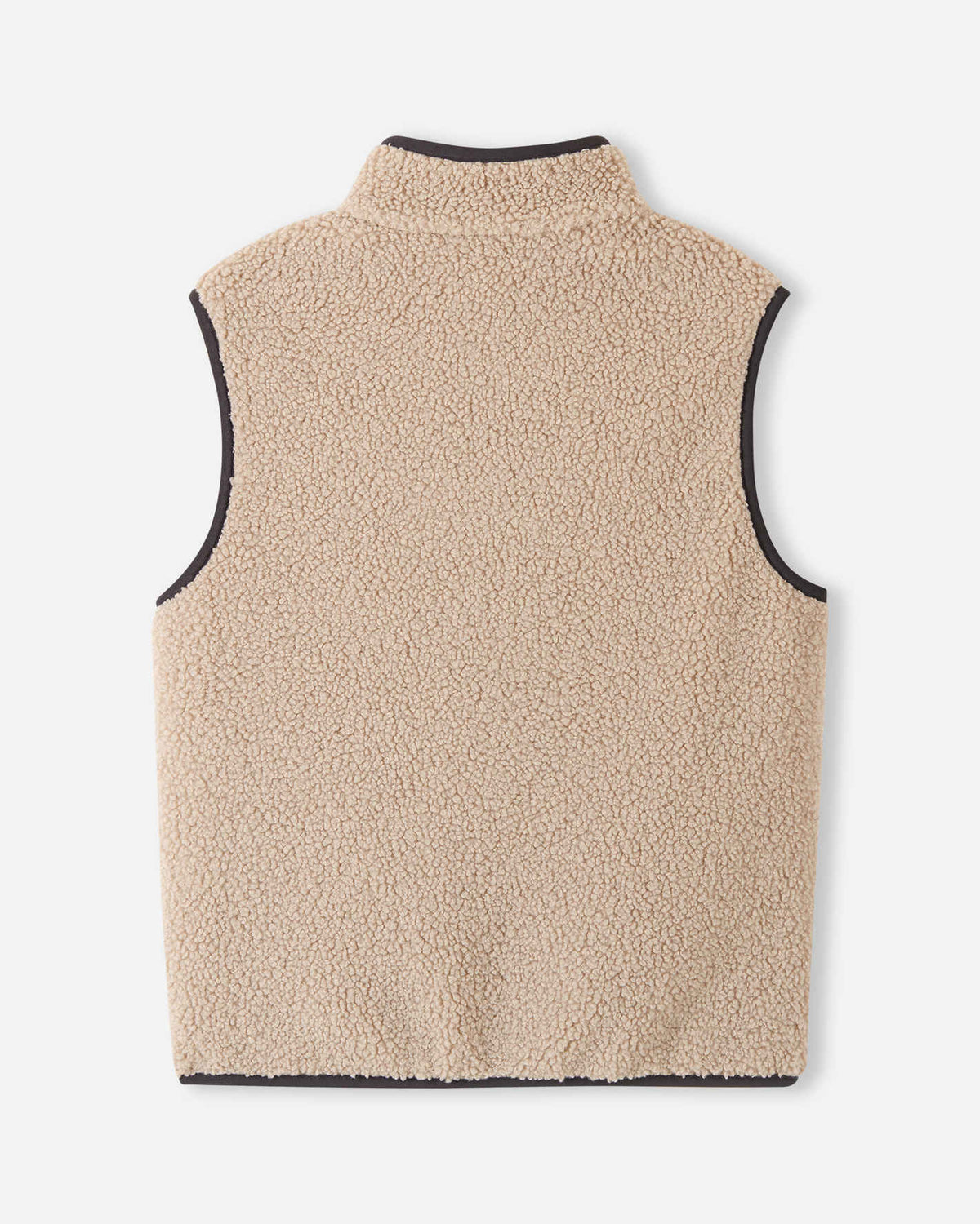 Reima Tupas Fleeceweste Kinder Earthy Beige – Rückansicht