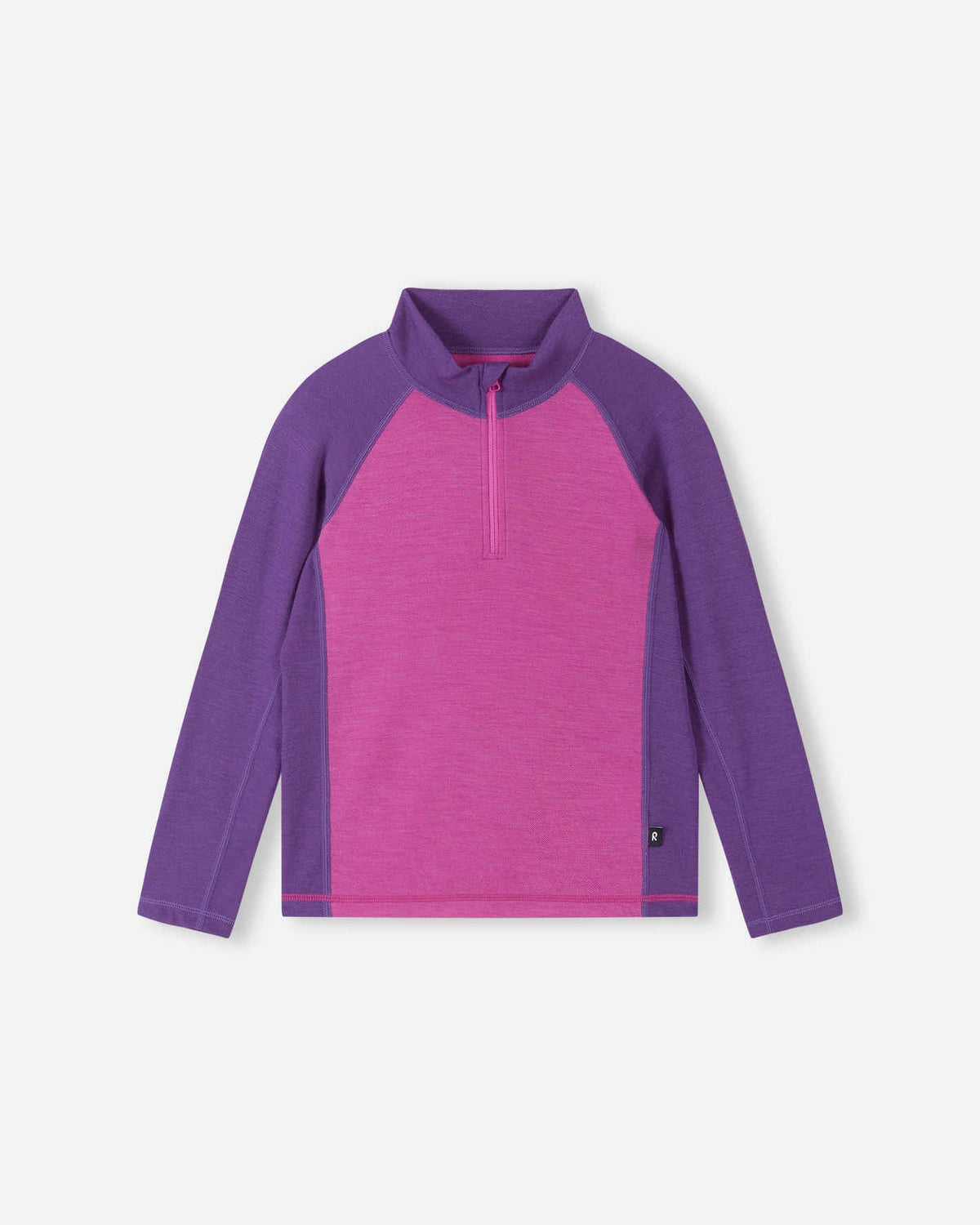 Reima Viihdyn Merino-Wolljacke Kinder – Fucshia