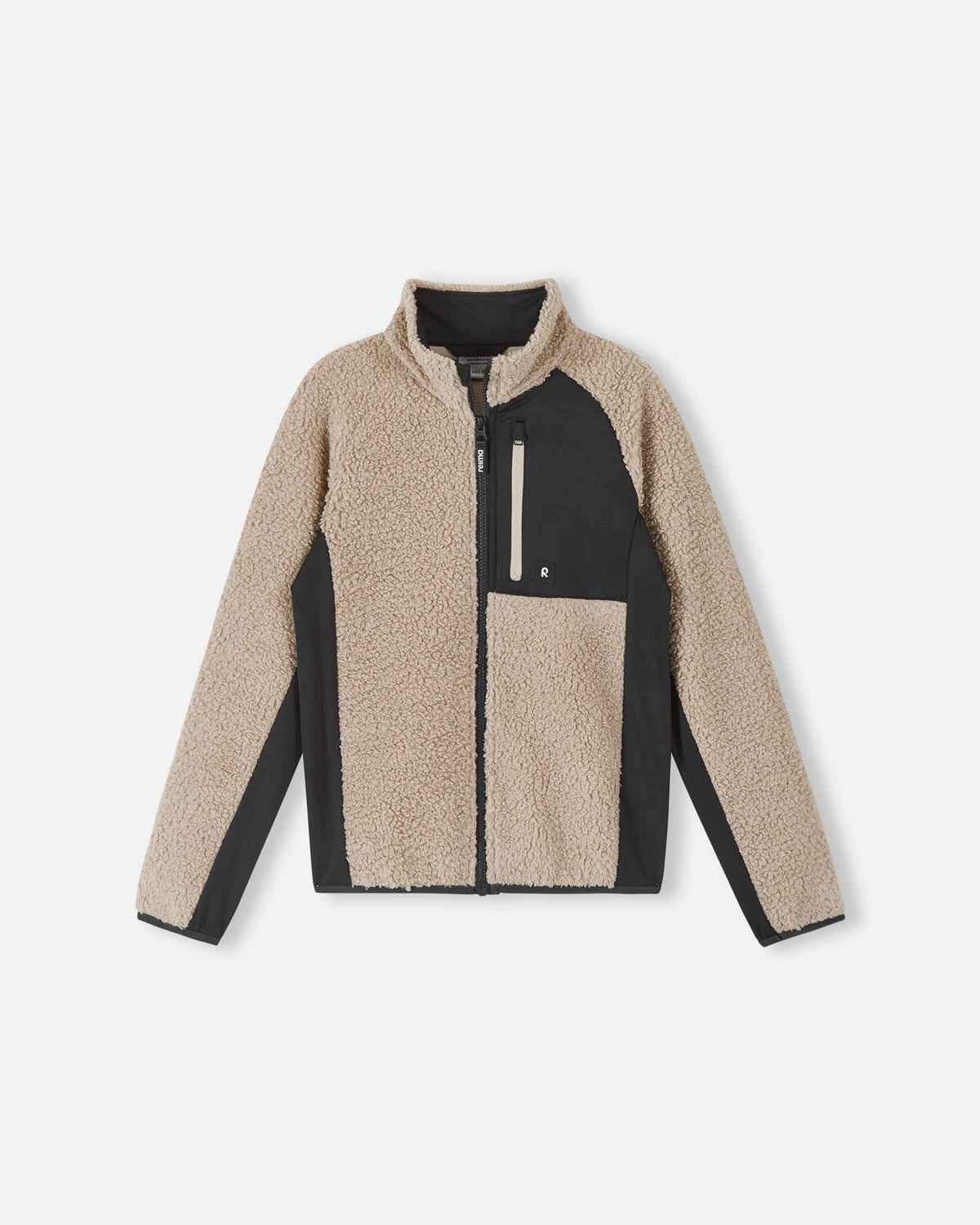 Reima Puhku Teddyfleecejacke Kinder – Earthy Beige