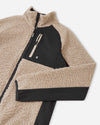 Reima Puhku Teddyfleecejacke Kinder – Earthy Beige