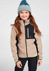 Reima Puhku Teddyfleecejacke Kinder – Earthy Beige