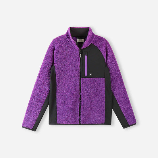 Reima Puhku Teddyfleecejacke Kinder – Plum Purple