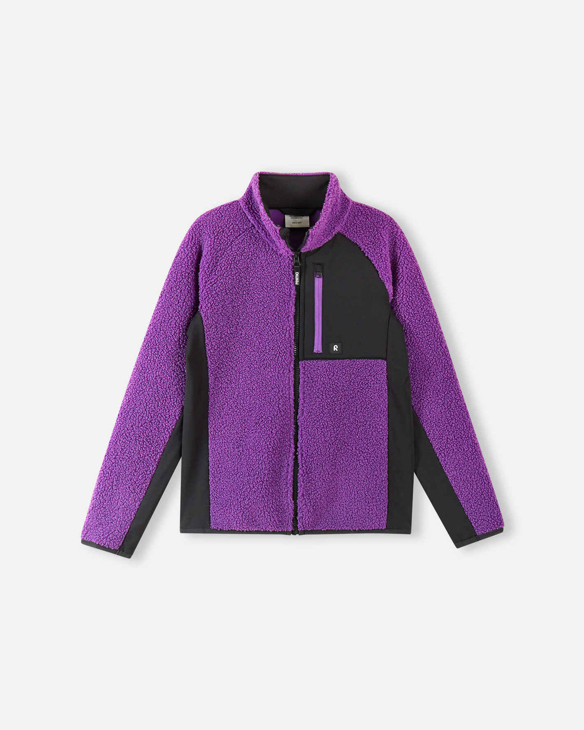 Reima Puhku Teddyfleecejacke Kinder – Plum Purple