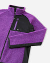 Reima Puhku Teddyfleecejacke Kinder – Plum Purple