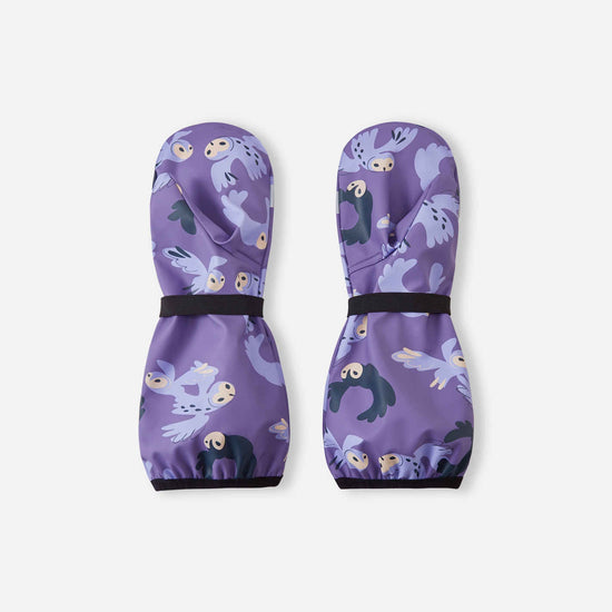Reima Puro Regenfäustlinge Kinder Misty Violet – Packshot Rückseite