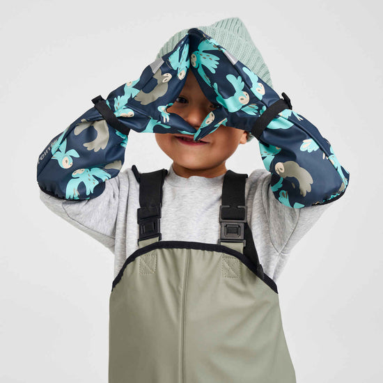 Reima Puro Regenfäustlinge Kinder Navy – Lifestylebild