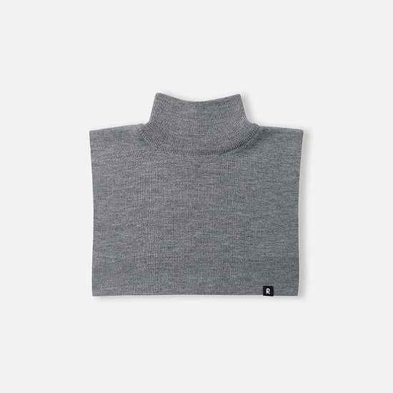 Reima Star Merino-Halswärmer Kinder Melange Grey – Packshot Vorderseite