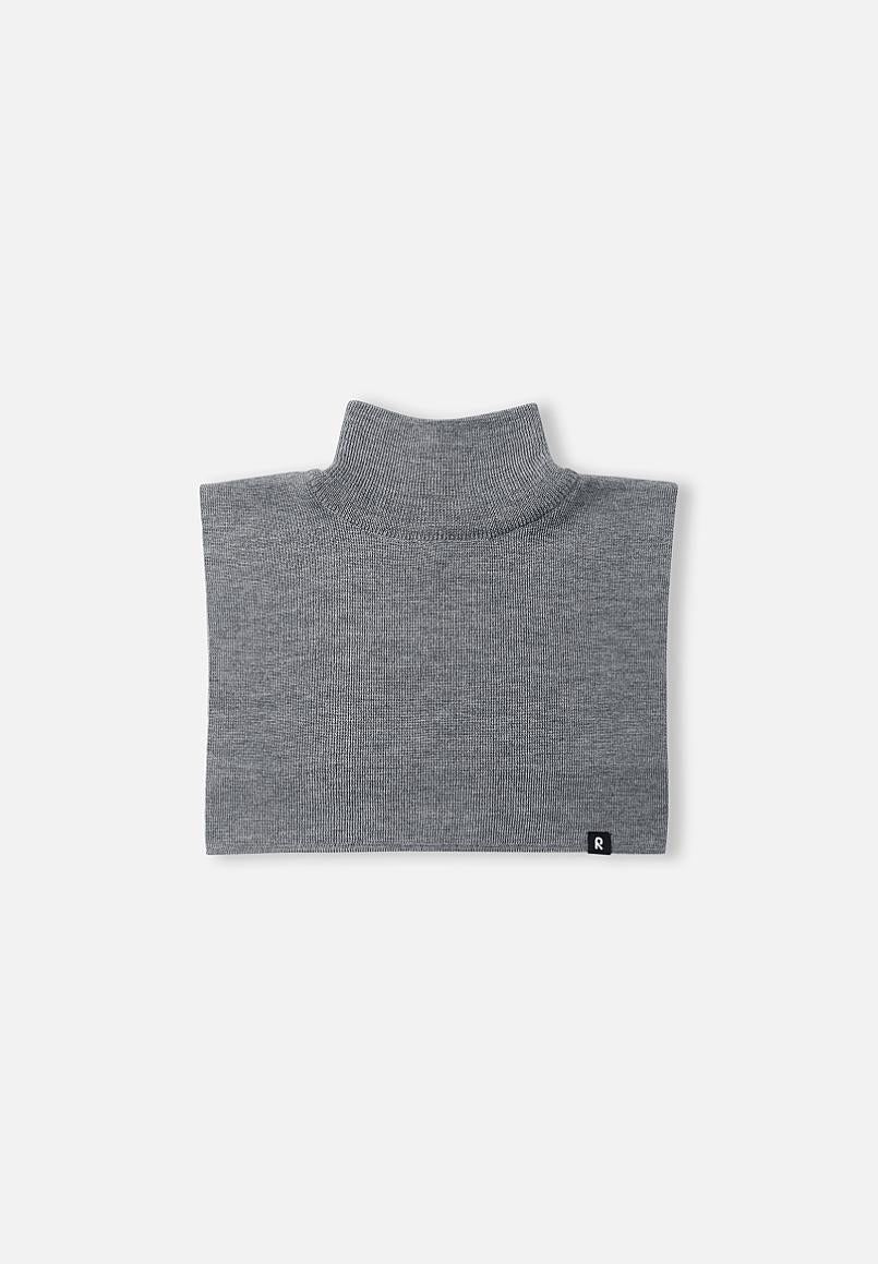 Reima Star Merino-Halswärmer Kinder Melange Grey – Packshot Vorderseite