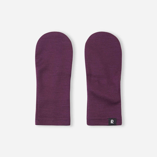 Reima Eino Merino-Fäustlinge Kinder Deep Purple – Packshot 1