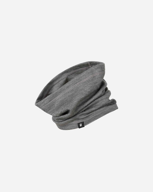 Reima Aarni Merino-Schlauchschal Kinder Melange Grey – Packshot 1