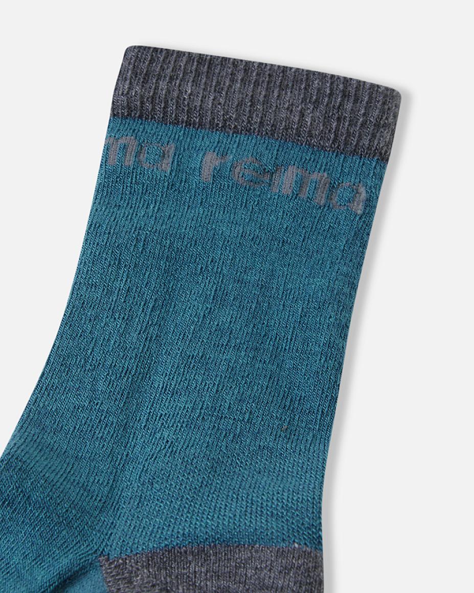 Reima Saapas Wollsocken Kinder Dark Teal – Materialdetail