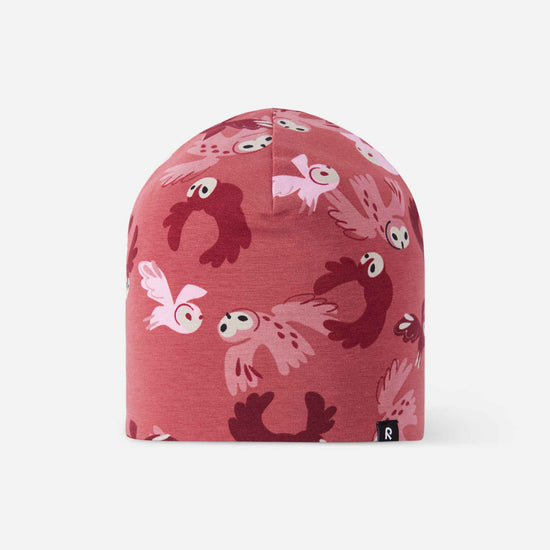 Reima Tanssi Wende-Beanie Kinder Red Clay – Packshot 1