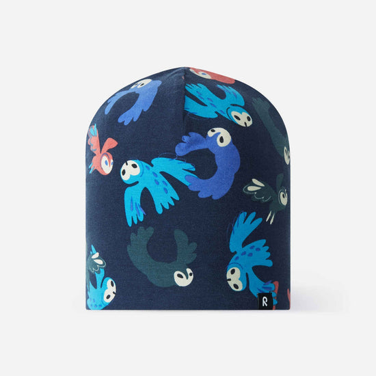 Reima Tanssi Wende-Beanie Kinder Navy – Packshot 1