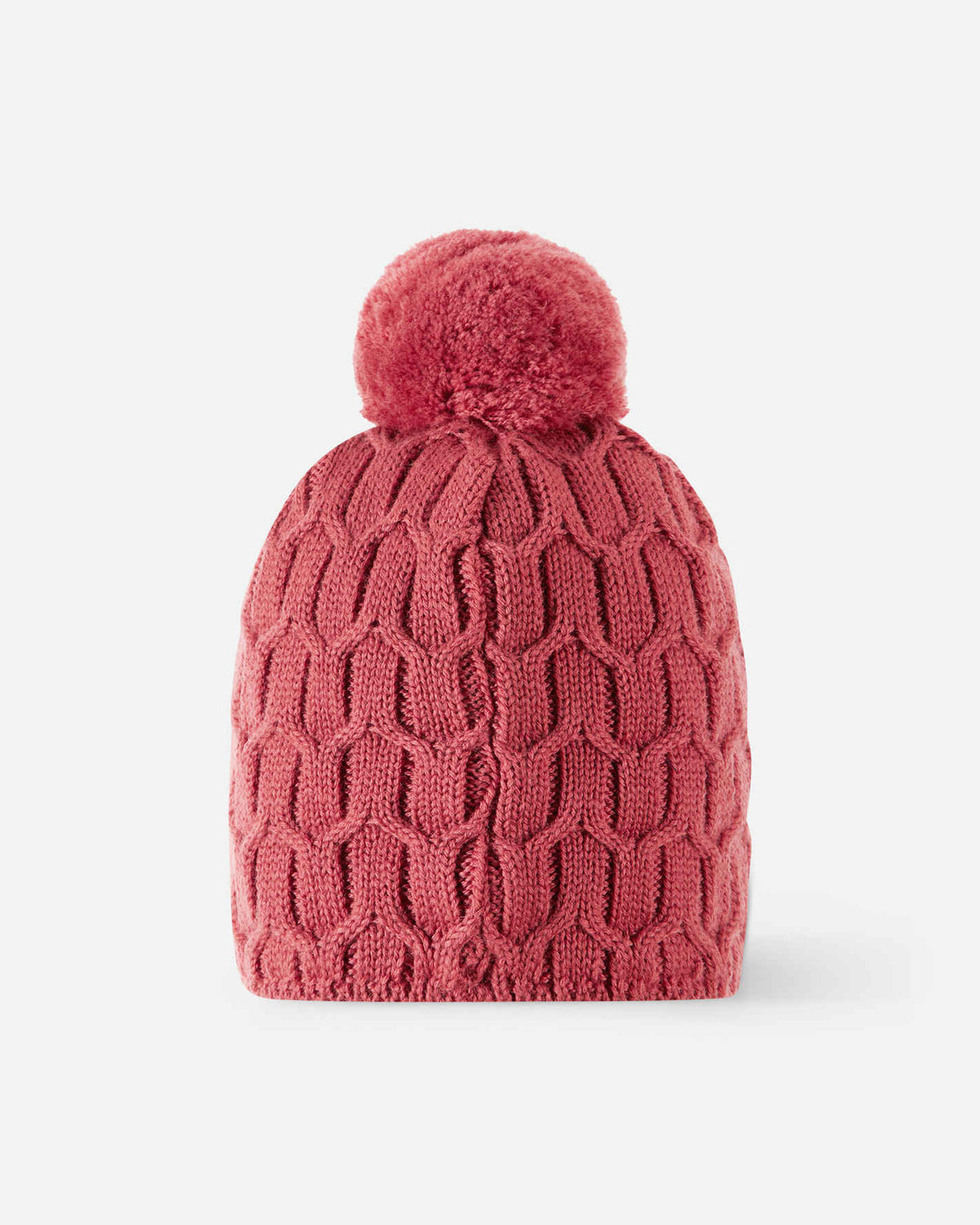 Reima Nyksund Merino-Beanie Kinder – Red Clay – Ansicht 2