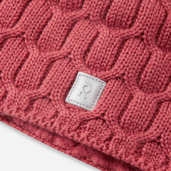 Reima Nyksund Merino-Beanie Kinder – Red Clay – Ansicht 3