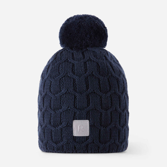 Reima Nyksund Merino-Beanie Kinder – Navy – Ansicht 1