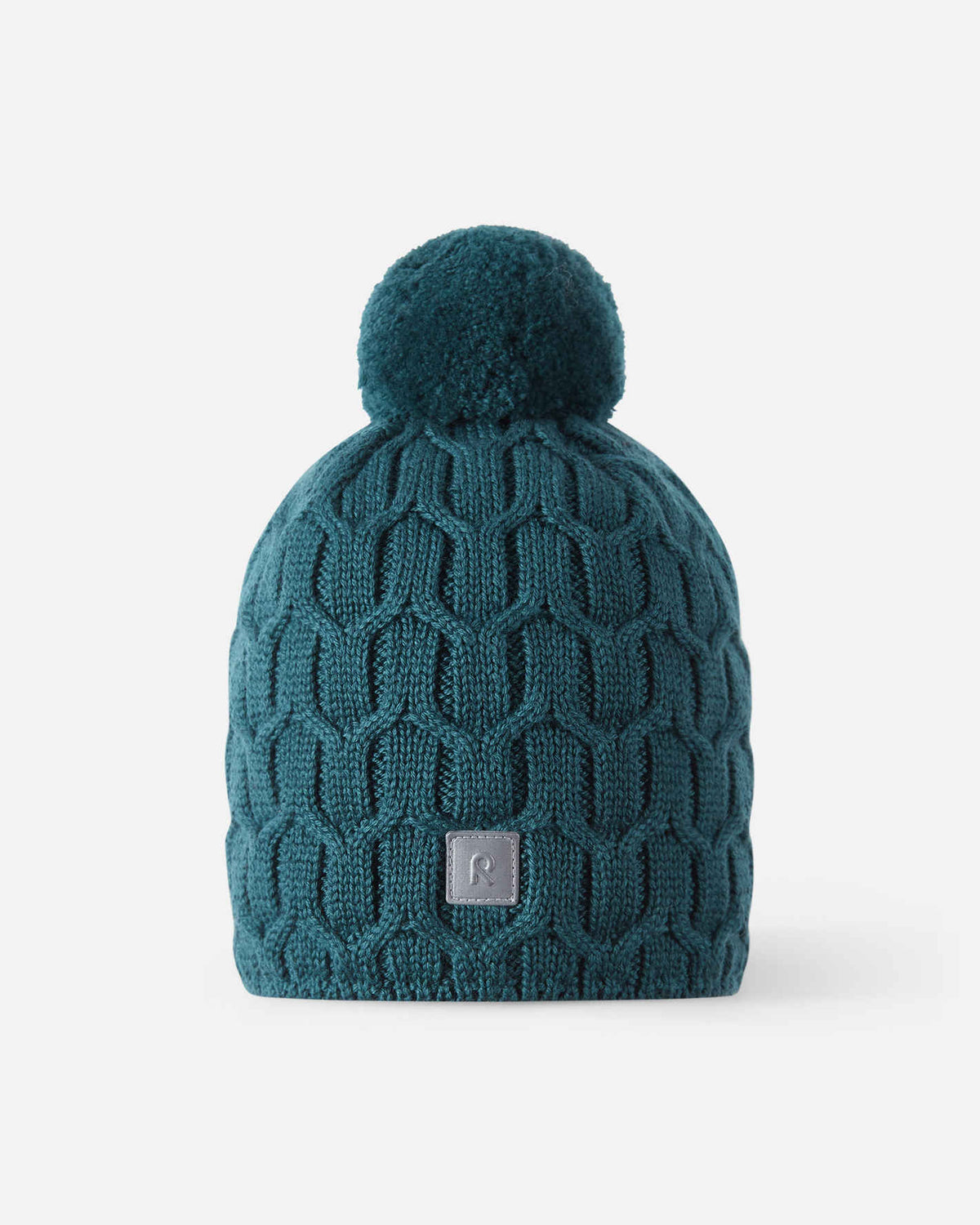 Reima Nyksund Merino-Beanie Kinder – Dark Teal – Ansicht 1