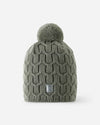 Reima Nyksund Merino-Beanie Kinder – Greyish Green – Ansicht 1
