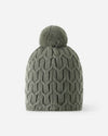 Reima Nyksund Merino-Beanie Kinder – Greyish Green – Ansicht 2