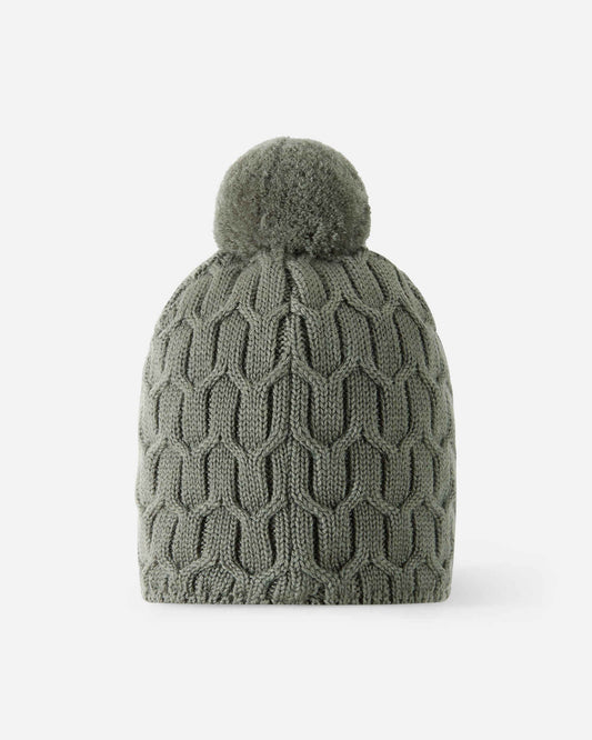 Reima Nyksund Merino-Beanie Kinder – Greyish Green – Ansicht 2