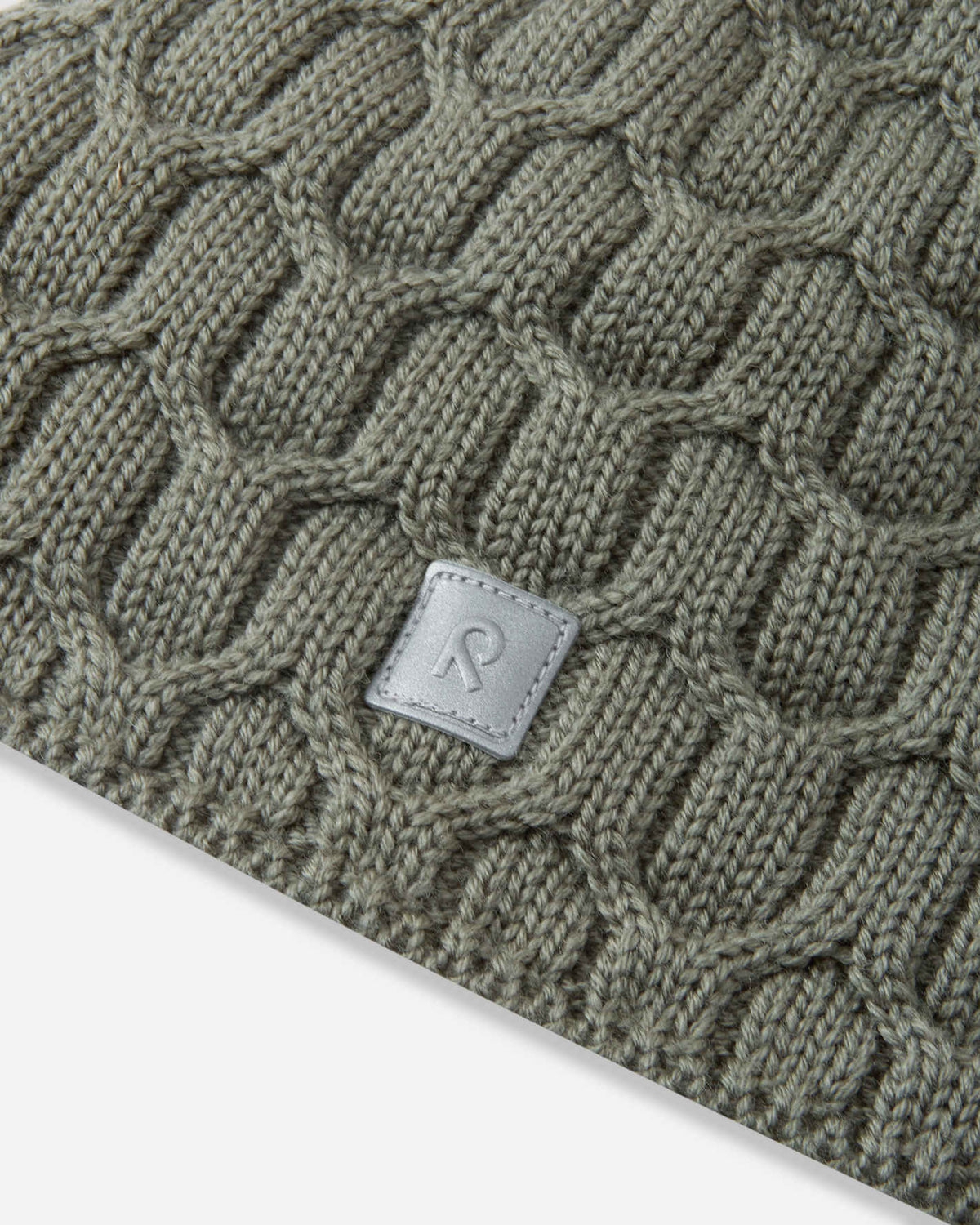 Reima Nyksund Merino-Beanie Kinder – Greyish Green – Ansicht 3