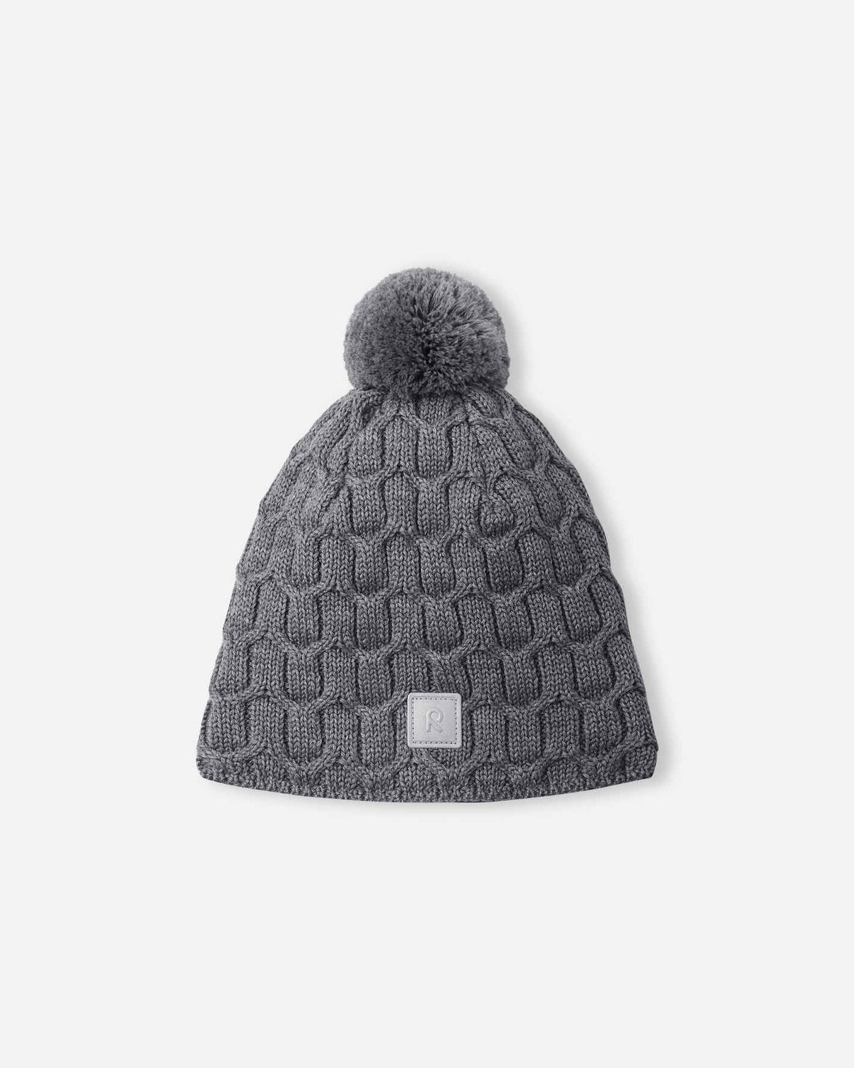 Reima Nyksund Merino-Beanie Kinder – Melange Grey – Ansicht 2