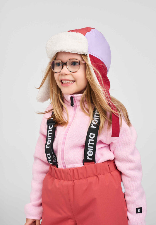 Reima Ilves ReimaTec Wintermütze in Cranberry – Vorderansicht