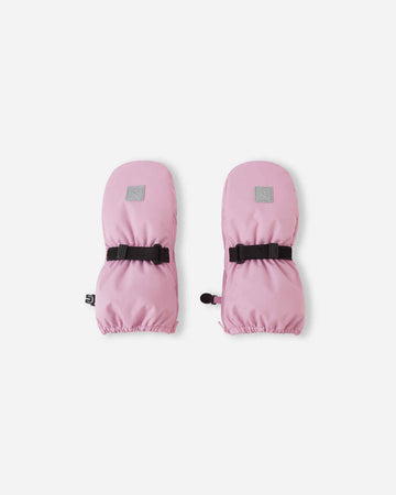 Reima Villatassu Winterfäustlinge Kleinkinder Grey Pink – Packshot Vorderseite