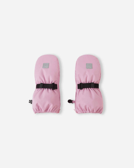 Reima Villatassu Winterfäustlinge Kleinkinder Grey Pink – Packshot Vorderseite