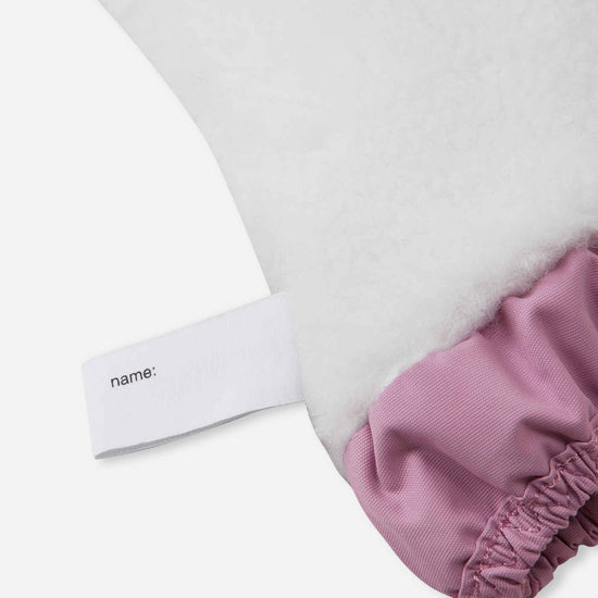 Reima Villatassu Winterfäustlinge Kleinkinder Grey Pink – Packshot Seite