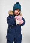 Reima Villatassu Winterfäustlinge Kleinkinder Grey Pink – Studioshot