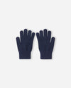 Reima Vipatus Strickhandschuhe Kinder Navy – Packshot Rückseite