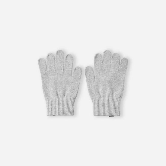 Reima Vipatus Strickhandschuhe Kinder Melange Grey – Packshot Vorderseite