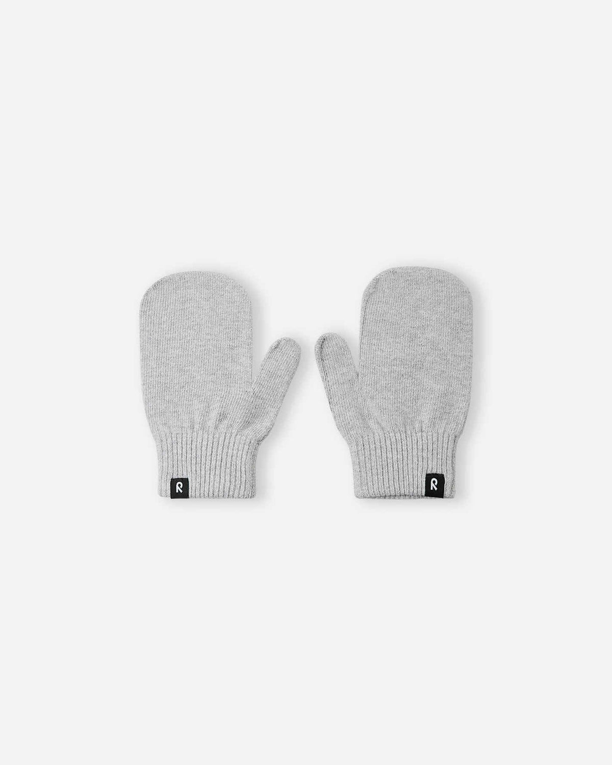 Reima Vantus Strickfäustlinge Kinder Melange Grey – Packshot Vorderseite