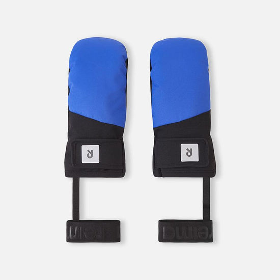 Reima Lapases Fäustlinge in Sparkly Blue – Vorderansicht
