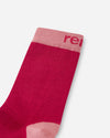 Reima Parit Wollsocken Kinder 2er-Pack Rose Blush – Materialdetail