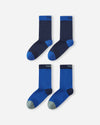 Reima Parit Wollsocken Kinder 2er-Pack Navy – Packshot 1