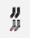 Reima Parit Wollsocken Kinder 2er-Pack Black – Packshot 1