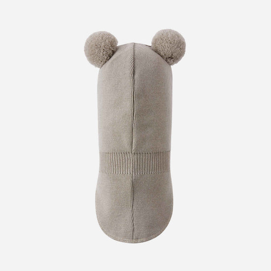 Reima Vekkuli Schalmütze Kinder Earthy Beige – Packshot Rückseite