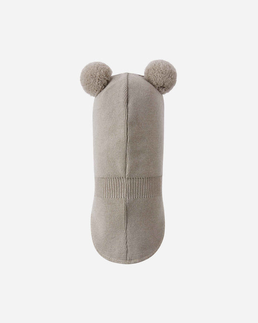 Reima Vekkuli Schalmütze Kinder Earthy Beige – Packshot Rückseite