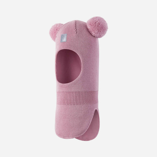 Reima Vekkuli Schalmütze Kinder Grey Pink – Packshot Rückseite