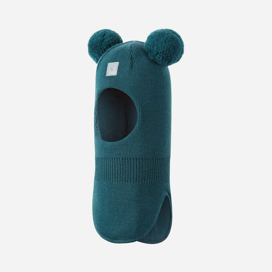 Reima Vekkuli Schalmütze Kinder Dark Teal – Packshot Vorderseite