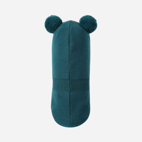 Reima Vekkuli Schalmütze Kinder Dark Teal – Packshot Rückseite